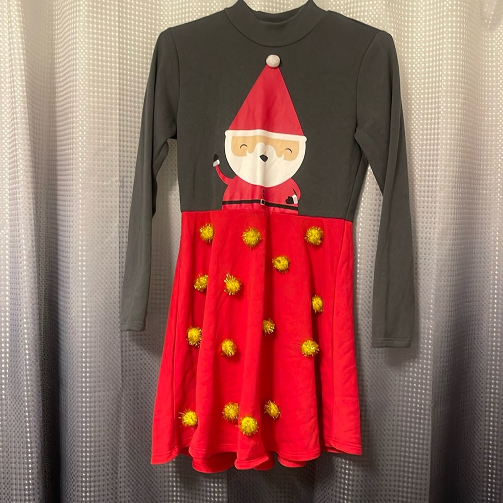 CHRISTMAS SWEATER DRESS